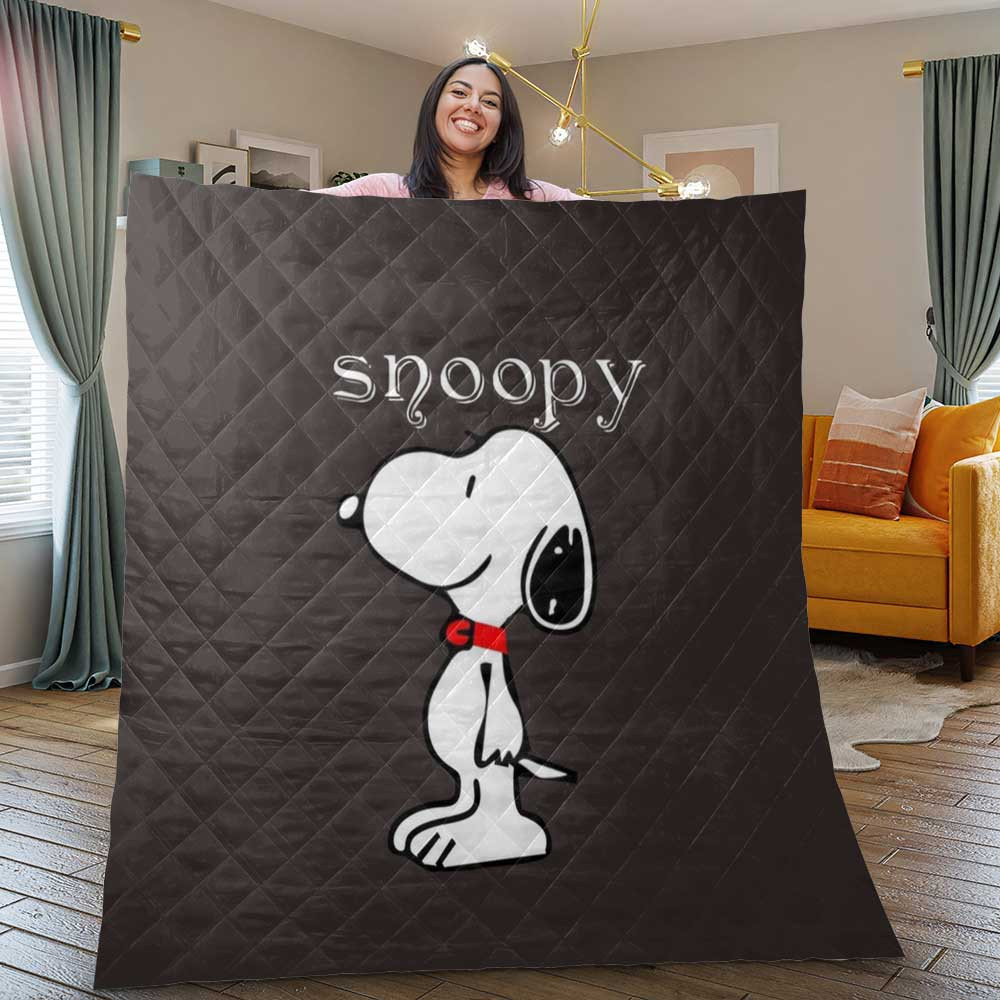 Peanuts Snoopy Dance Quilt Blanket