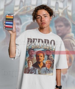 Pedro Pascal Retro 90s Shirt: Actor Tribute Tee for Fans