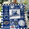 Penn State Nittany Lions NCAA Quilt Bed Cover for Proud Fans