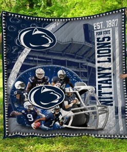 Penn State Nittany Lions NCAA Quilt Blanket - Perfect for the Ultimate Nittany Lions Fan