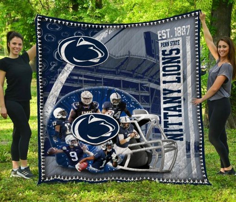 Penn State Nittany Lions NCAA Quilt Blanket - Perfect for the Ultimate Nittany Lions Fan