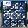 Penn State Nittany Lions NCAA Quilted Bedding Set with Unique Design