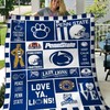 Penn State Nittany Lions Ncaa Quilt Bedding Set