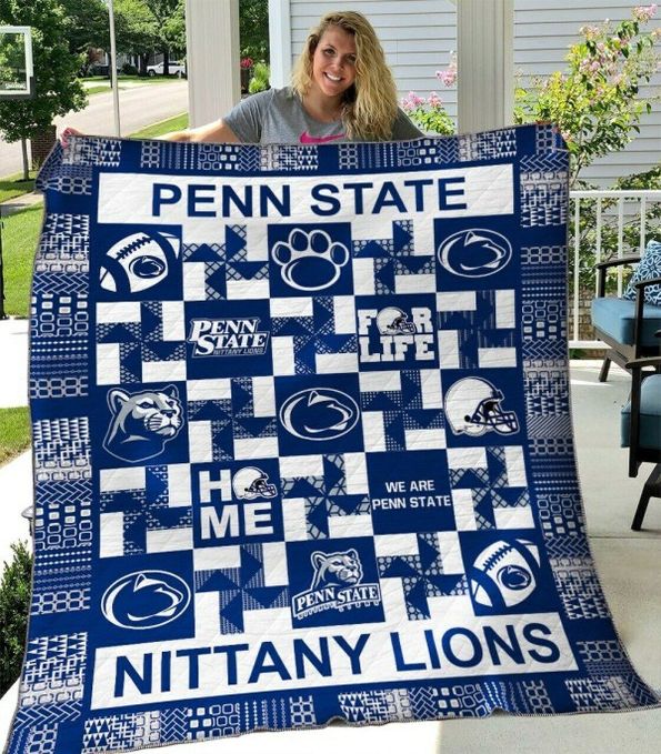Penn State Nittany Lions Quilt Bedding Set - Perfect for Any Fan