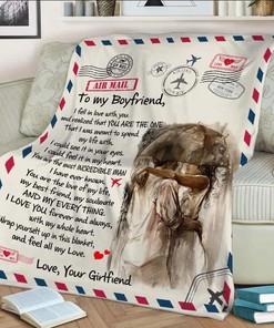 Perfect Boyfriend Blanket - I Fell In Love with You and Know You're the One
