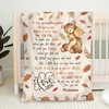 Personalized Baby Blanket For Baby Kids Thanksgiving Birthday - Give the little one in your life a special gift