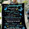 Personalized Butterfly Quilt Blanket Baby or Kids Bed Set with Heartwarming Quotes