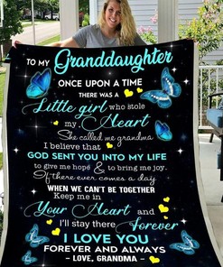 Personalized Butterfly Quilt Blanket Baby or Kids Bed Set with Heartwarming Quotes