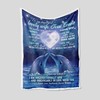 Personalized Dolphin Couple Blanket for Wife from Husband Birthday Sofa - A Romantic and Heartfelt Gift for Your Beloved