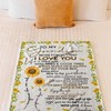 Personalized Fleece Blanket for Your Grandson - Express Your Love and Gratitude with This Cute Blanket