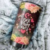 Personalized NHL Tumbler for Mom - Best Mom Ever with Phoenix Coyotes Flower Design