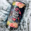 Personalized NHL Tumbler for Mom - Best Mom Ever with Toronto Maple Leafs Flower Design