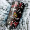 Personalized Ottawa Senators NHL Tumbler for World's Best Moms - Perfect Gift for Sports Enthusiasts