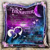 Personalized Quilt Bedding Set- To My Daughter, I Am So Proud Of You.