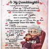 Personalized Quilt Bedding Set- To My Granddaughter I Never Knew How Much Love My Heart Could Hold For Family Birthday