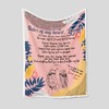 Personalized Quilt Bedding Set for Sister: Sister of My Heart Soft Blanket