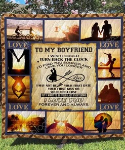 Personalized Quilt Blanket to Show Your Love and Appreciation to Your Boyfriend