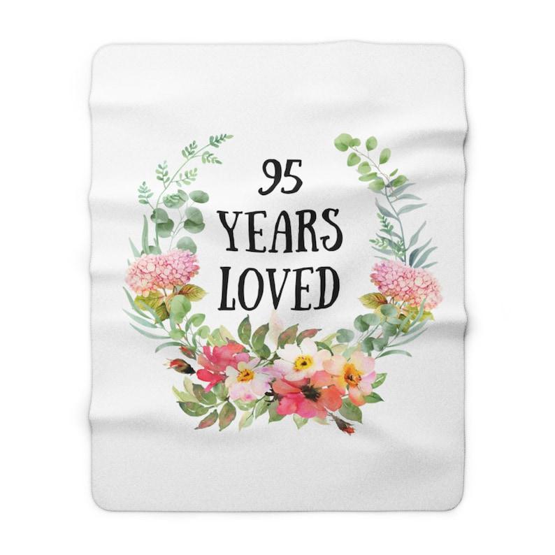 Personalized To My Grandma 95 Years Loved Quilt Bedding Set