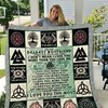 Personalized Viking Quilt Bedding Set for Your Boyfriend from Girlfriend