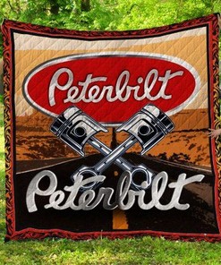 Peterbilt Truck Quilt Bedding Set for Truck Lovers