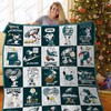 Philadelphia Eagles Snoopy Quilt Bedding Set
