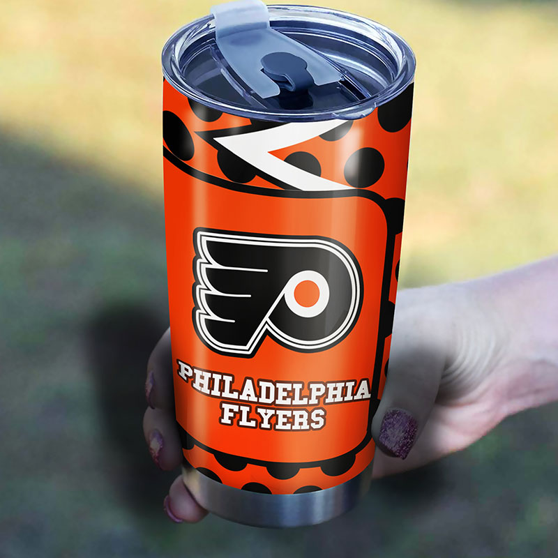 Philadelphia Flyers NHL Tumbler - Fanatics Will Love This Trendy and Durable Tumbler - Image 2