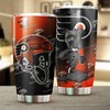 Philadelphia Flyers NHL Tumbler - Funny Dog Tumbler with Sports Design - G Fanatics