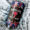 Philadelphia Phillies MLB Tumbler - World's Best Mom Personalized Gift for Baseball-loving Moms