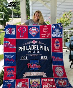 Philadelphia Phillies Quilt Bedding Set - Perfect for Fans of All Ages