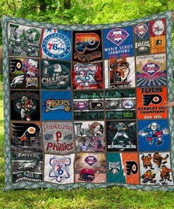 Philadelphia Teams Quilt Blanket - Show Your Support for Philadelphia Teams with this Quilt Bedding Set