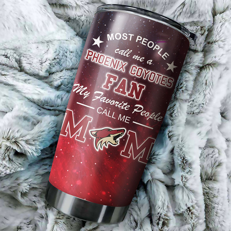 Phoenix Coyotes NHL Tumbler: Mom Tumbler with NHL Logo, Perfect for Dedicated Fans