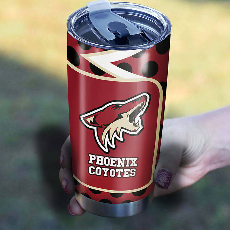 Phoenix Coyotes NHL Tumbler - Official Fanatics Tumbler - Image 2