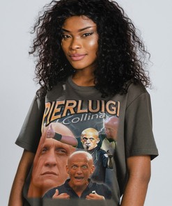 Pierluigi Collina Referee Unisex Shirts - Best Football Referee of All Time Pierluiggi Collina Tees Football Referee Tee