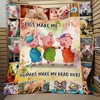 Pig Quilt for Humans Who Make My Head Hurt