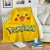 Pikachu lovers, keep cozy with this premium fleece blanket