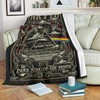 Pink Floyd Music Band Blanket with Psychedelic Artwork