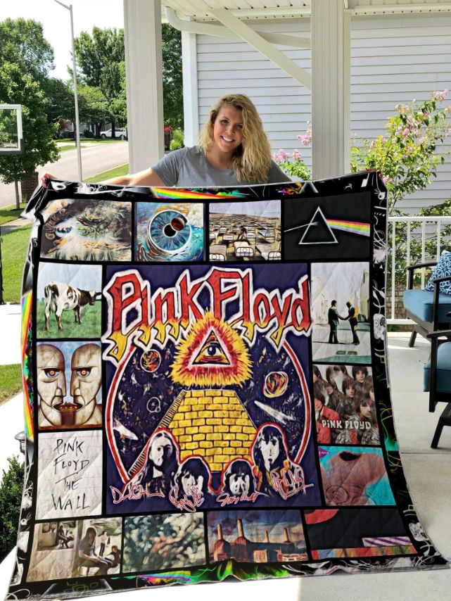 Pink Floyd Music Collection Quilt Bedding Set for Fans