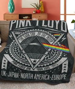 Pink Floyd Quilt Bedding Set Gift For Fans - Featuring The Iconic Band Artwork