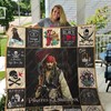Pirates of the Caribbean Quilt Blanket - Perfect for Fans of the Movie Series
