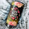 Pittsburgh Penguins NHL Tumbler - Cool Flower Design Tumbler for Mom
