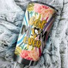 Pittsburgh Penguins NHL Tumbler with Flower Design for Best Moms - G Fanatics