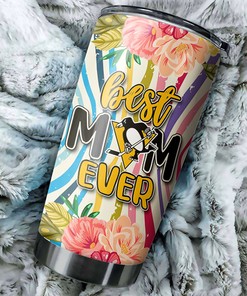 Pittsburgh Penguins NHL Tumbler with Flower Design for Best Moms - G Fanatics
