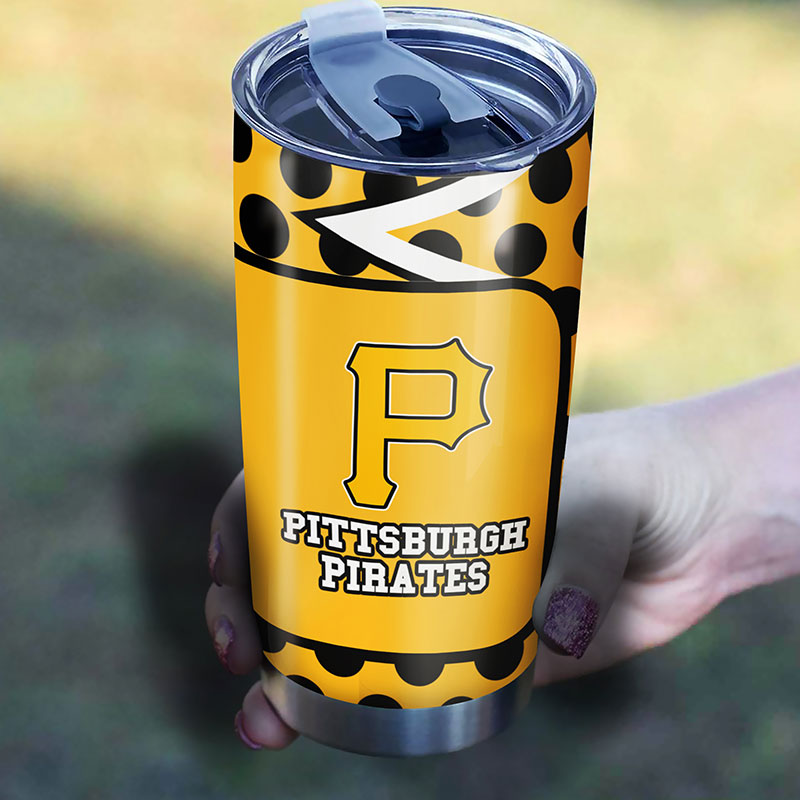 Pittsburgh Pirates Fanatics MLB Tumbler for Passionate Fans - Image 2