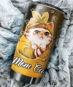 Pittsburgh Pirates MLB Tumbler for Cat Moms with personalized design and MLB logo