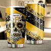 Pittsburgh Pirates MLB Tumbler with Skull Design for Baseball Lovers