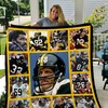 Pittsburgh Steelers Legends Quilt Blanket - Show Your Love for the Steelers with a Quilt Bedding Set