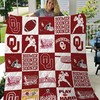 Play Hard NCAA Oklahoma Sooners Loved Quilt Bedding Set
