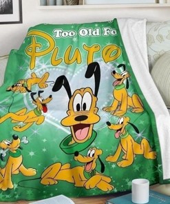 Pluto Premium Comfy Sofa Throw Blanket - Lovely Gifts for Disney Fans