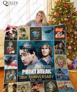 Point Break 28th Anniversary Collection Quilt Bedding Set - Ideal For Fans Of This Classic Movie