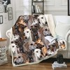 Premium Greyhound Dog Lover Sofa Throw Blanket - Perfect for Snuggling